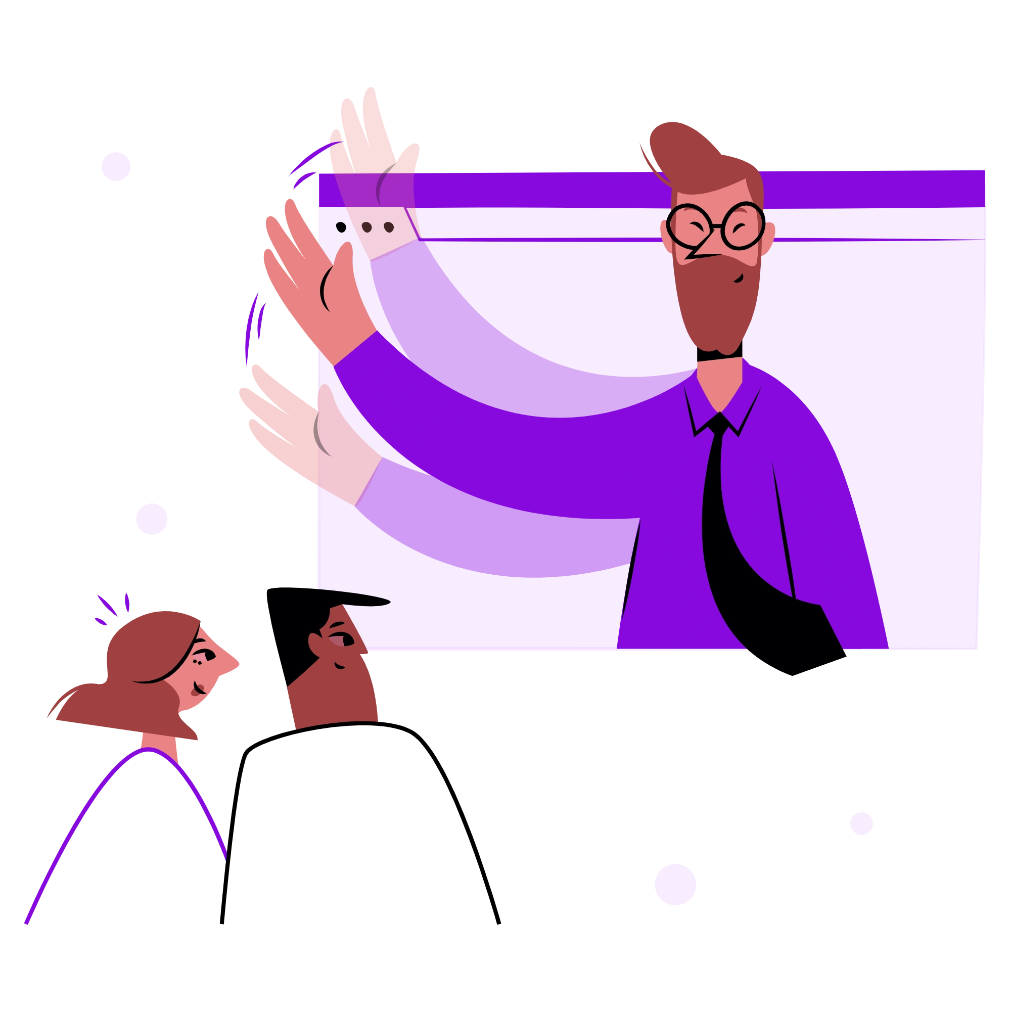 Video Call Graphic Image
