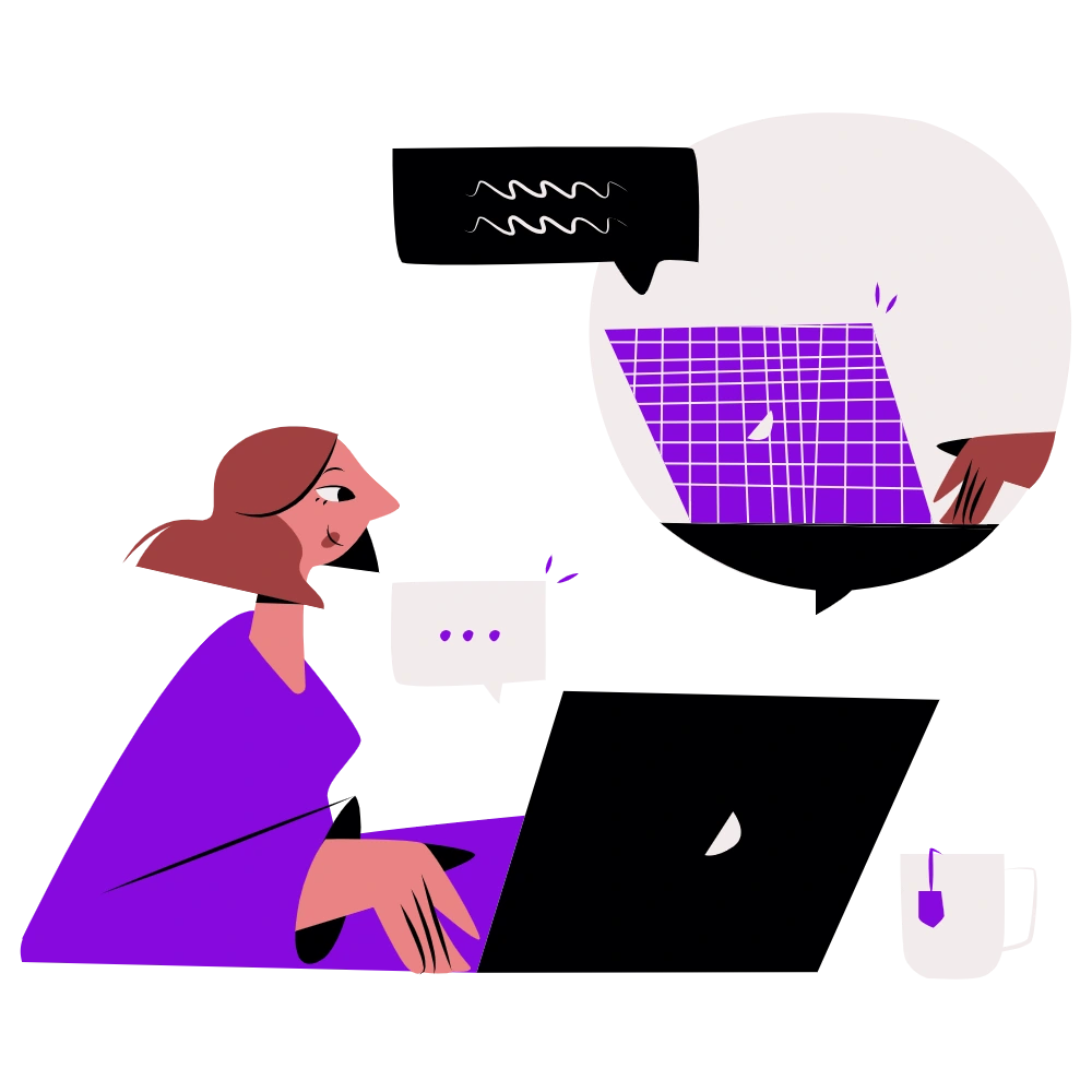 Work Chat Graphic Image